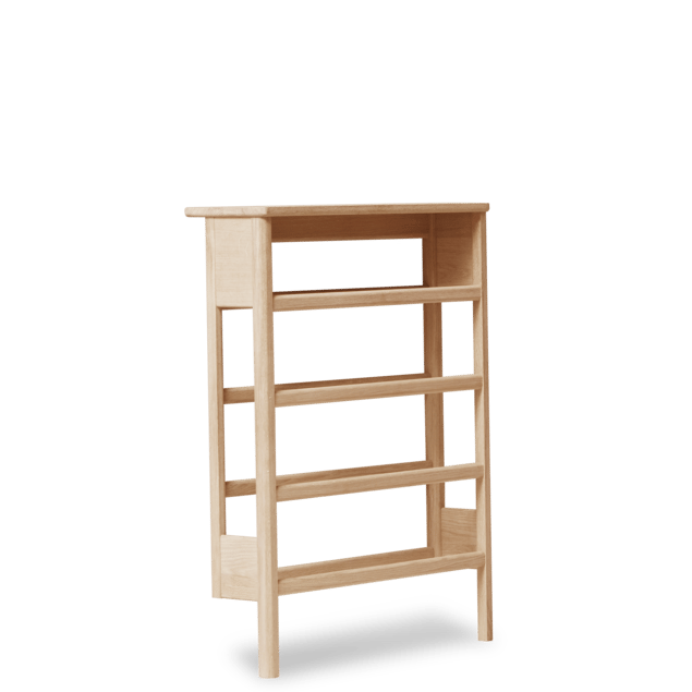 A Line shoe shelf 72x100 cm, White oak Form & Refine
