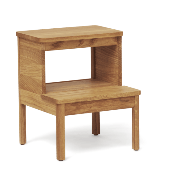A line step stool, Oak Form & Refine