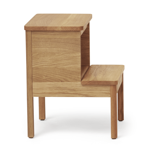 A line step stool, Oak Form & Refine