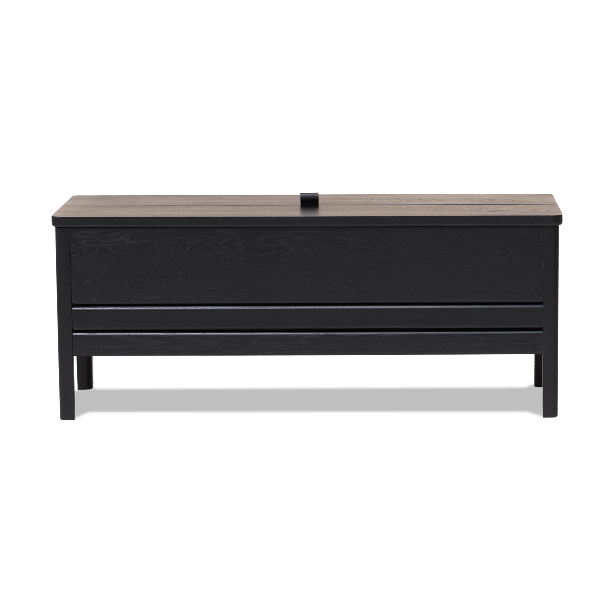 Form & Refine A Line storage bench 111 cm Black