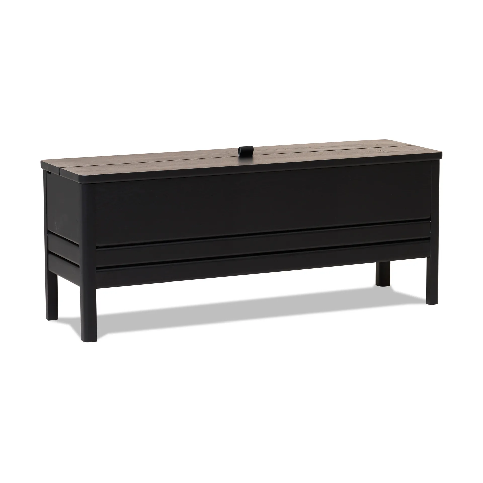 A Line storage bench 111 cm, Black Form & Refine