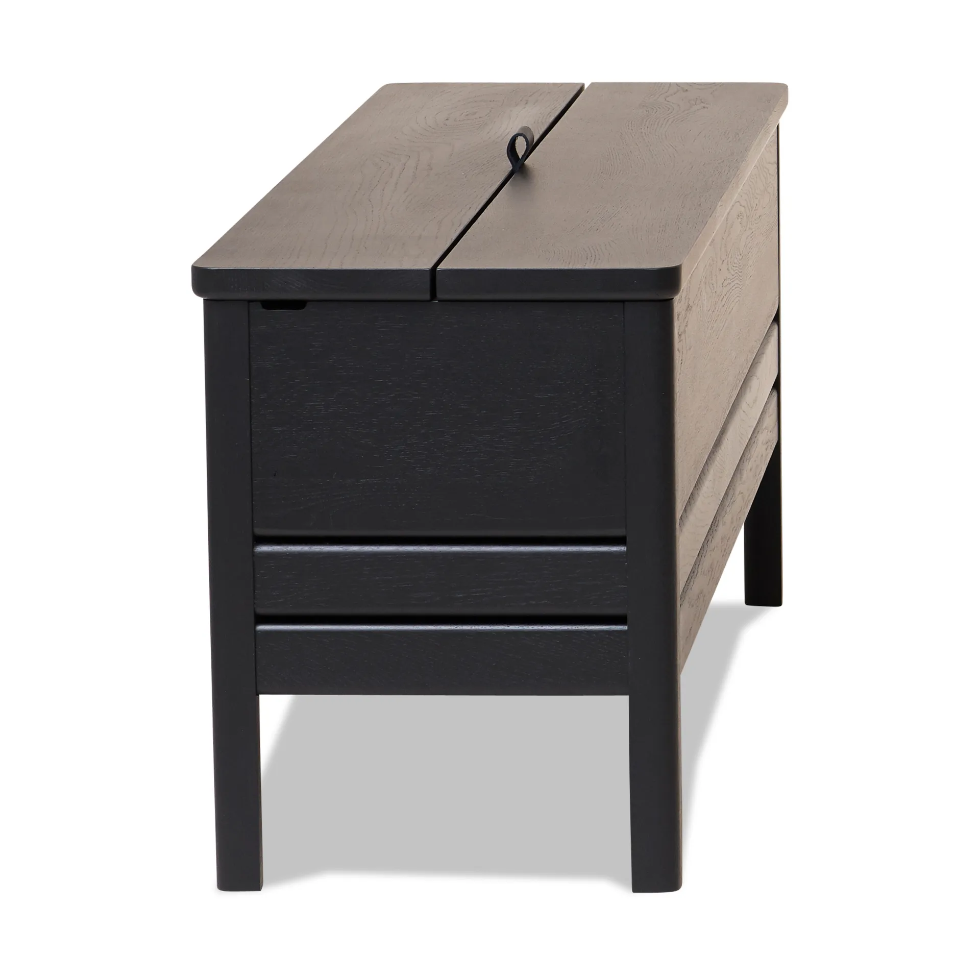 A Line storage bench 111 cm, Black Form & Refine