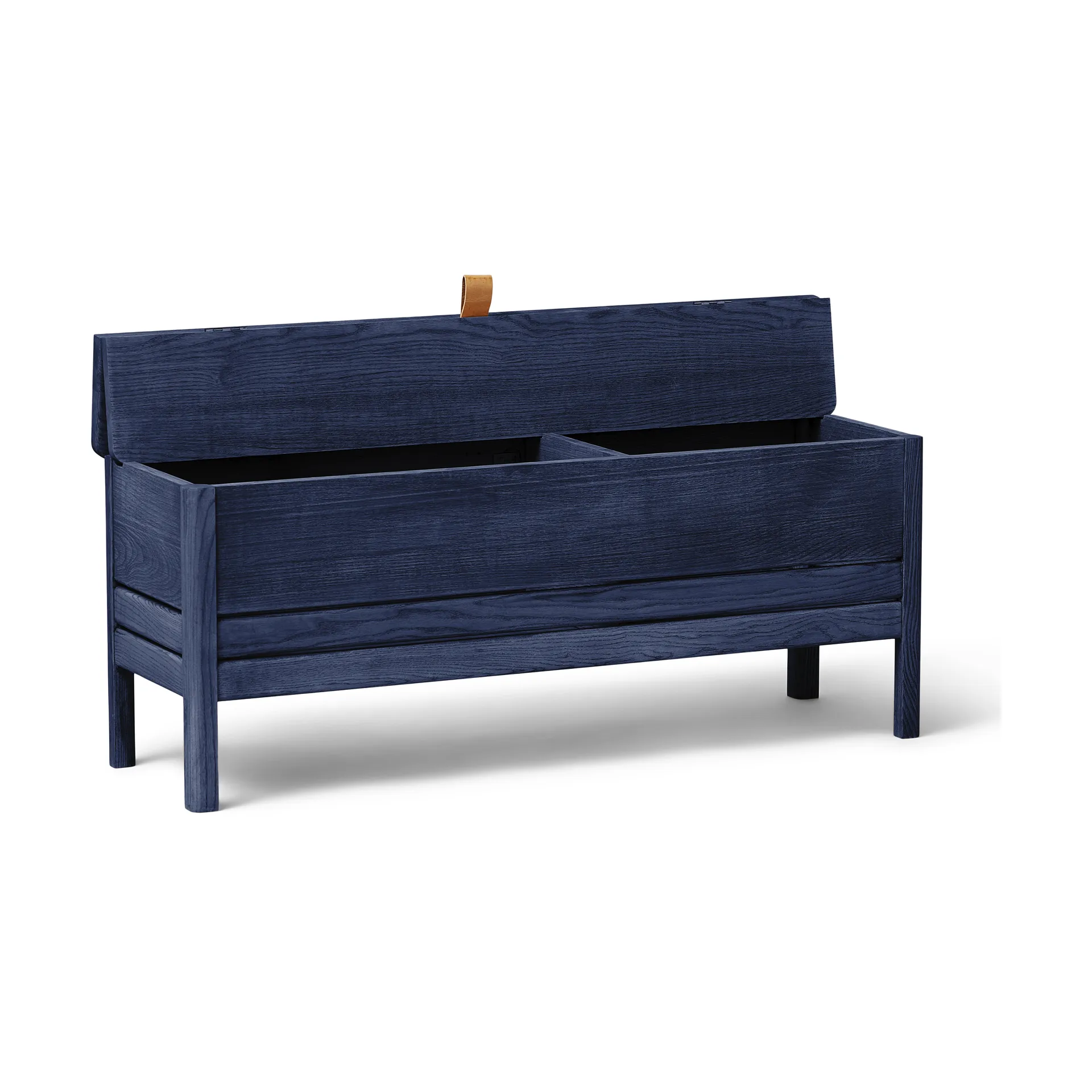 A Line storage bench 111 cm, Indigo Blue Special Edition Form & Refine
