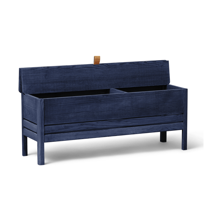 A Line storage bench 111 cm, Indigo Blue Special Edition Form & Refine