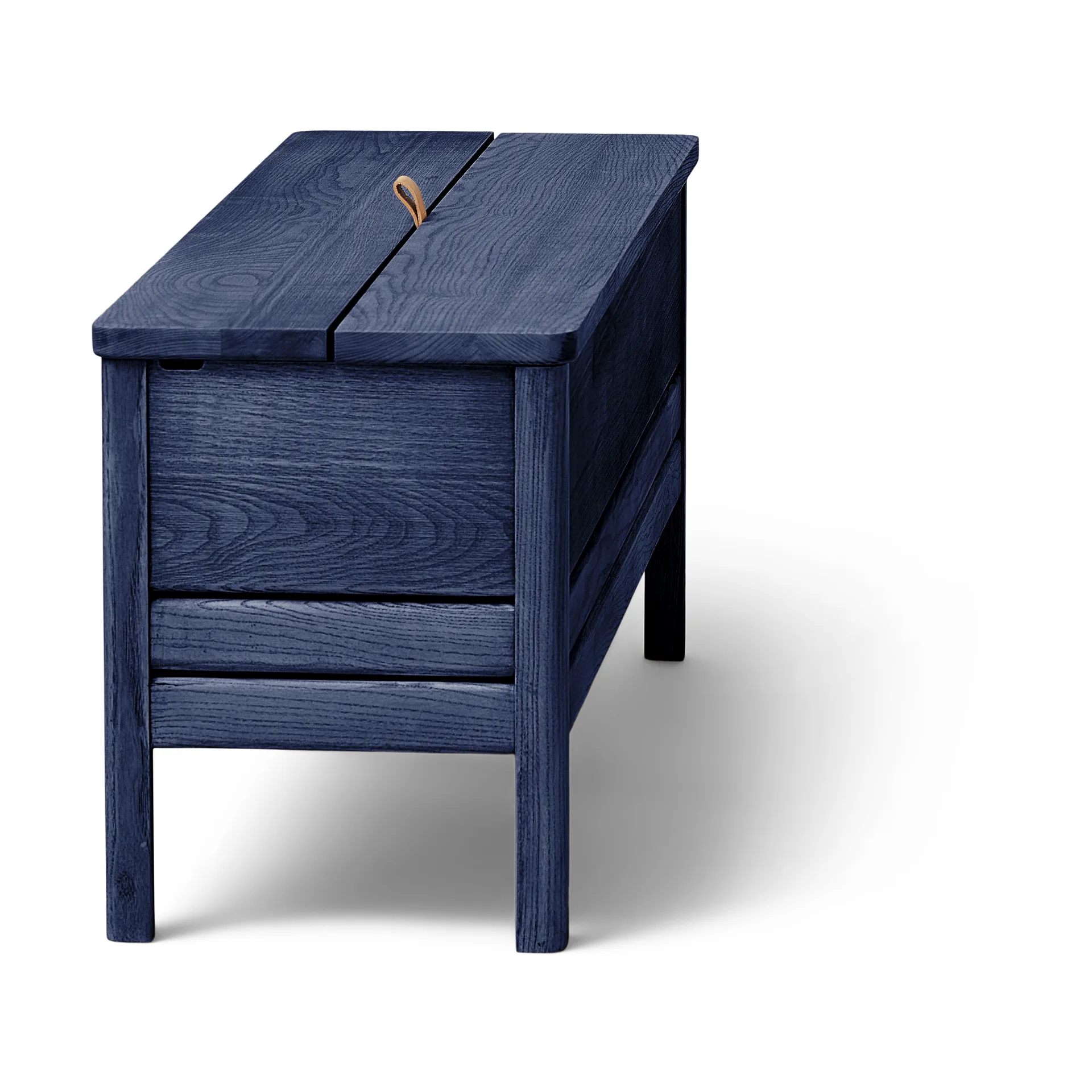 A Line storage bench 111 cm, Indigo Blue Special Edition Form & Refine