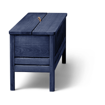 A Line storage bench 111 cm - Indigo Blue Special Edition - Form & Refine