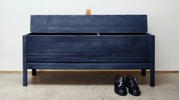A Line storage bench 111 cm - Indigo Blue Special Edition - Form & Refine