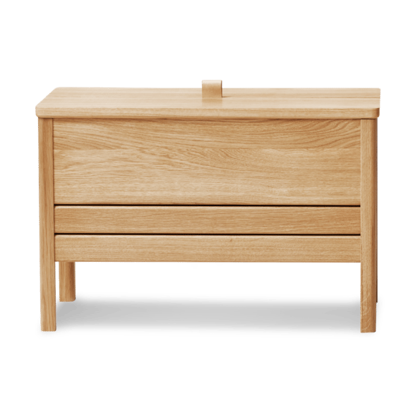 A Line storage bench 68 cm - Oak - Form & Refine