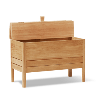 A Line storage bench 68 cm - Oak - Form & Refine