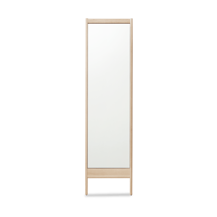 A Line wall mirror - White oak - Form & Refine