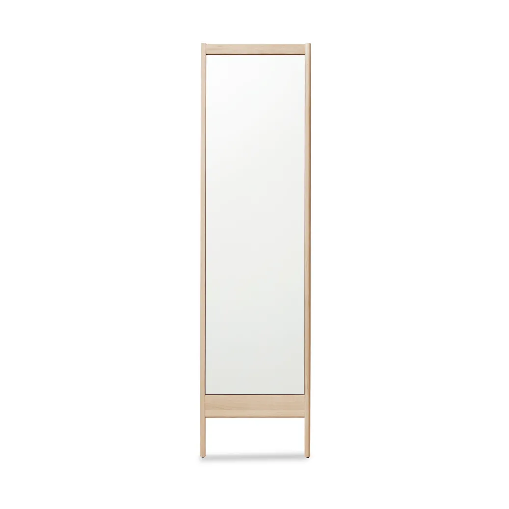 Form & Refine A Line wall mirror White oak | Scandinavian Design | Wall mirrors | White