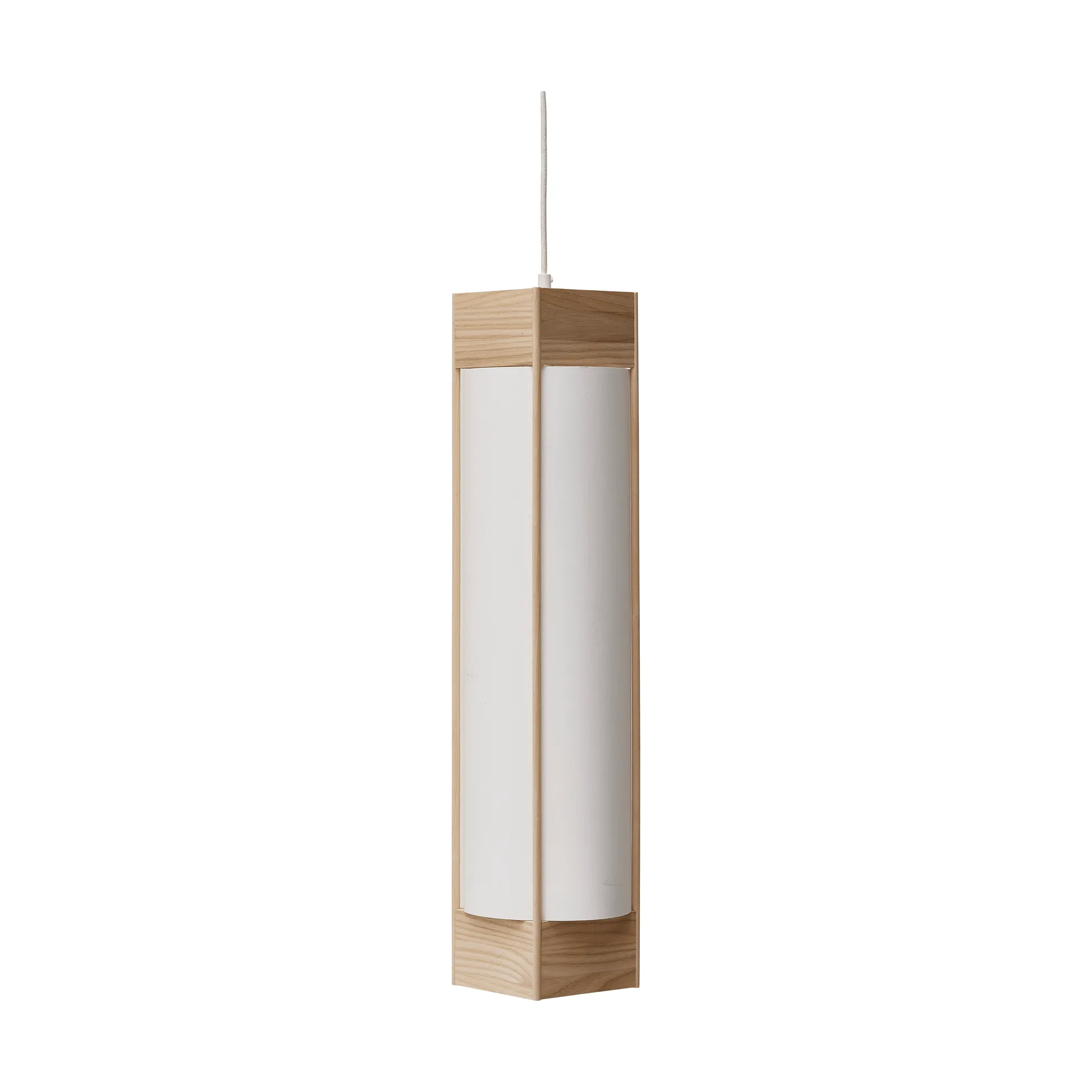 Andon pendant lamp, Ash, long Form & Refine