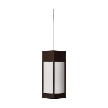 Andon pendant lamp - Dark brown ash, small - Form & Refine