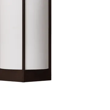 Andon pendant lamp - Dark brown ash, small - Form & Refine
