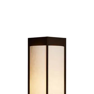 Andon table lamp - Dark brown ash, 32 cm - Form & Refine