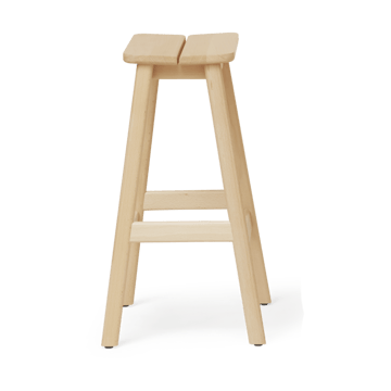 Angle Standard bar stool 65 cm - Beech - Form & Refine