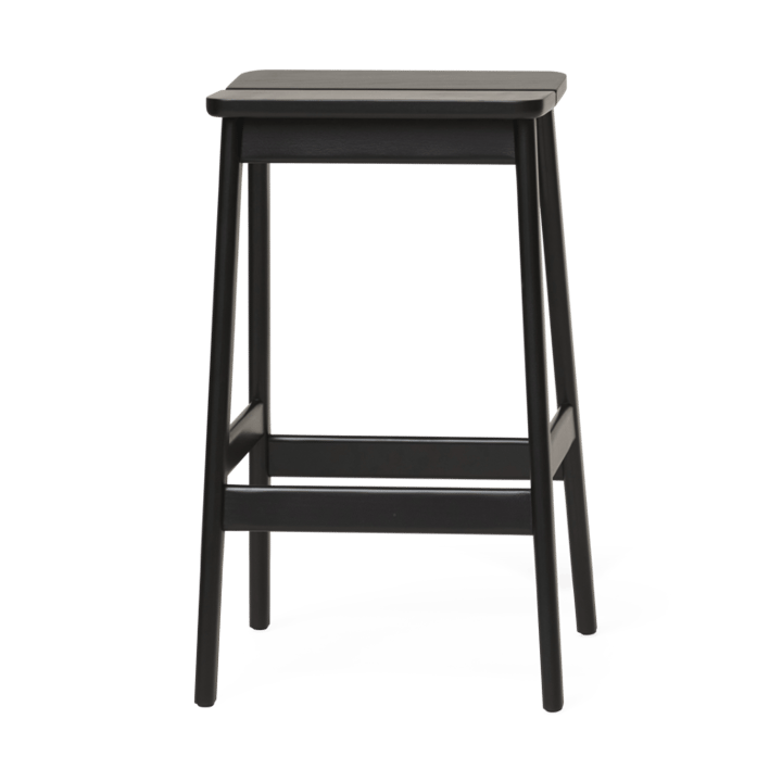 Angle Standard bar stool 65 cm - Black - Form & Refine