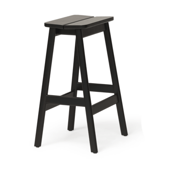 Angle Standard bar stool 65 cm - Black - Form & Refine
