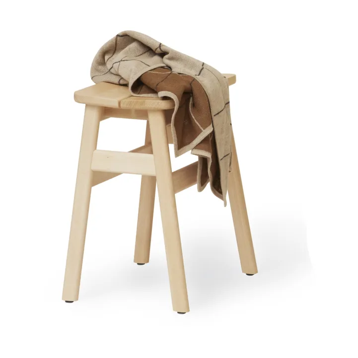 Angle Standard round stool 45 cm, Beech, Ø32x46 cm Form & Refine