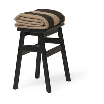 Angle Standard round stool 45 cm - Black, Ø32x46 cm - Form & Refine