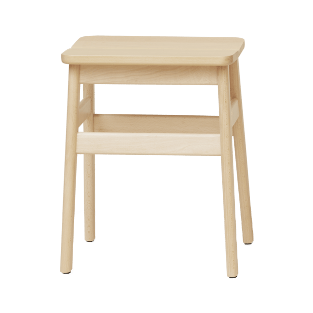 Angle Standard stool 45 cm - Beech - Form & Refine
