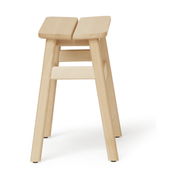 Angle Standard stool 45 cm, Beech Form & Refine