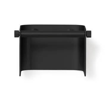 Arc toilet paper holder - Black steel - Form & Refine