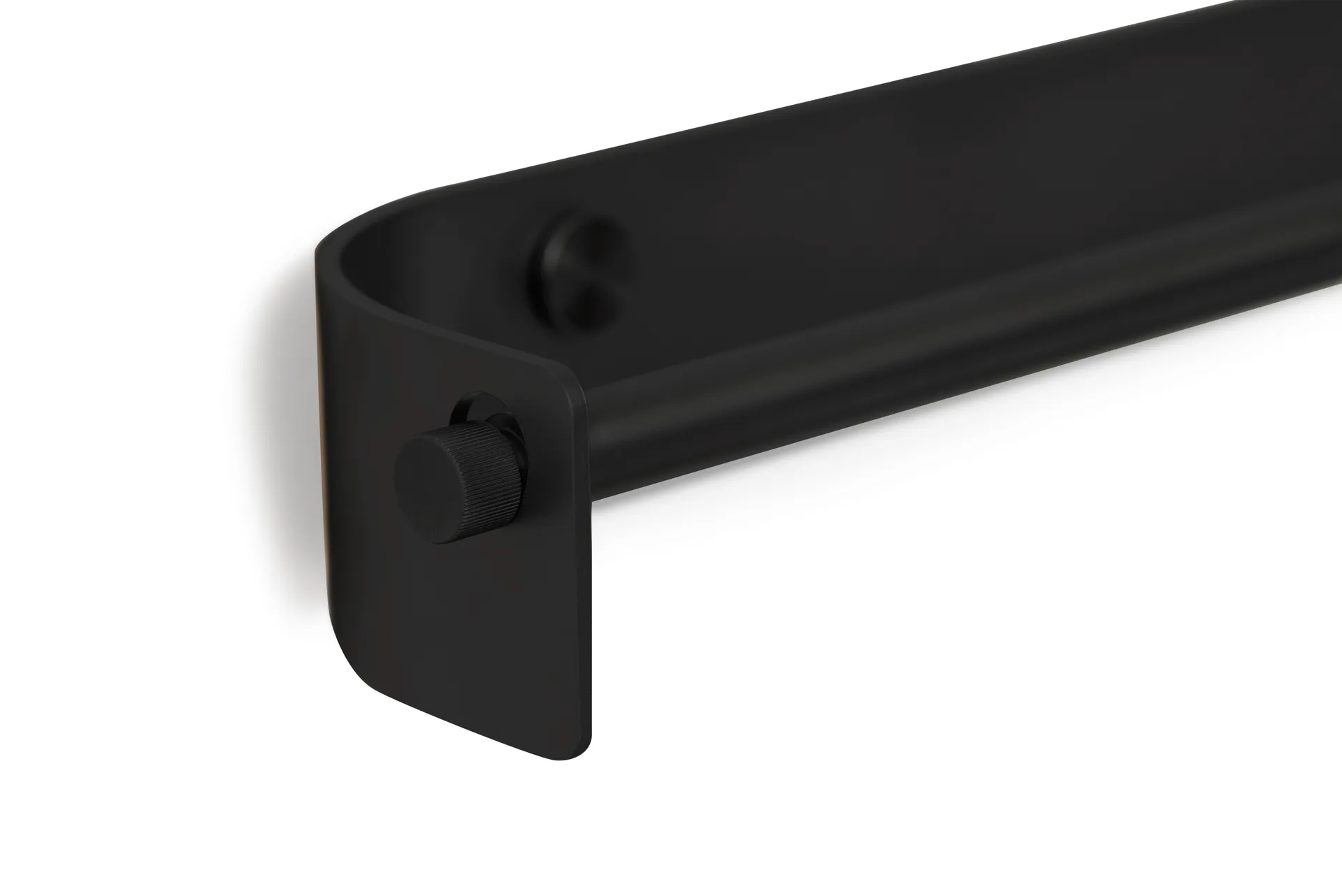 Arc towel rack, Black steel Form & Refine