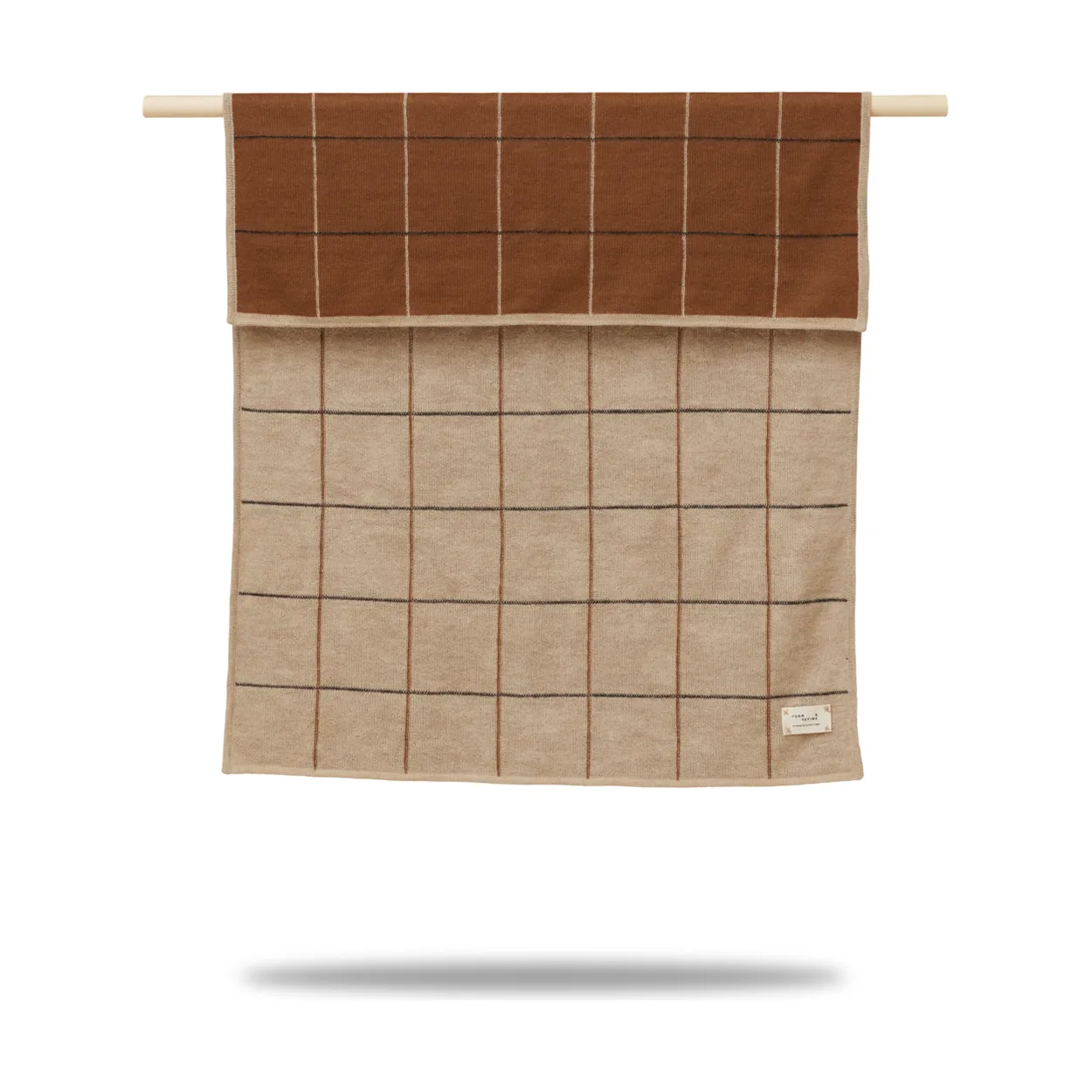 Form & Refine Aymara baby blanket 70x100 cm New squares