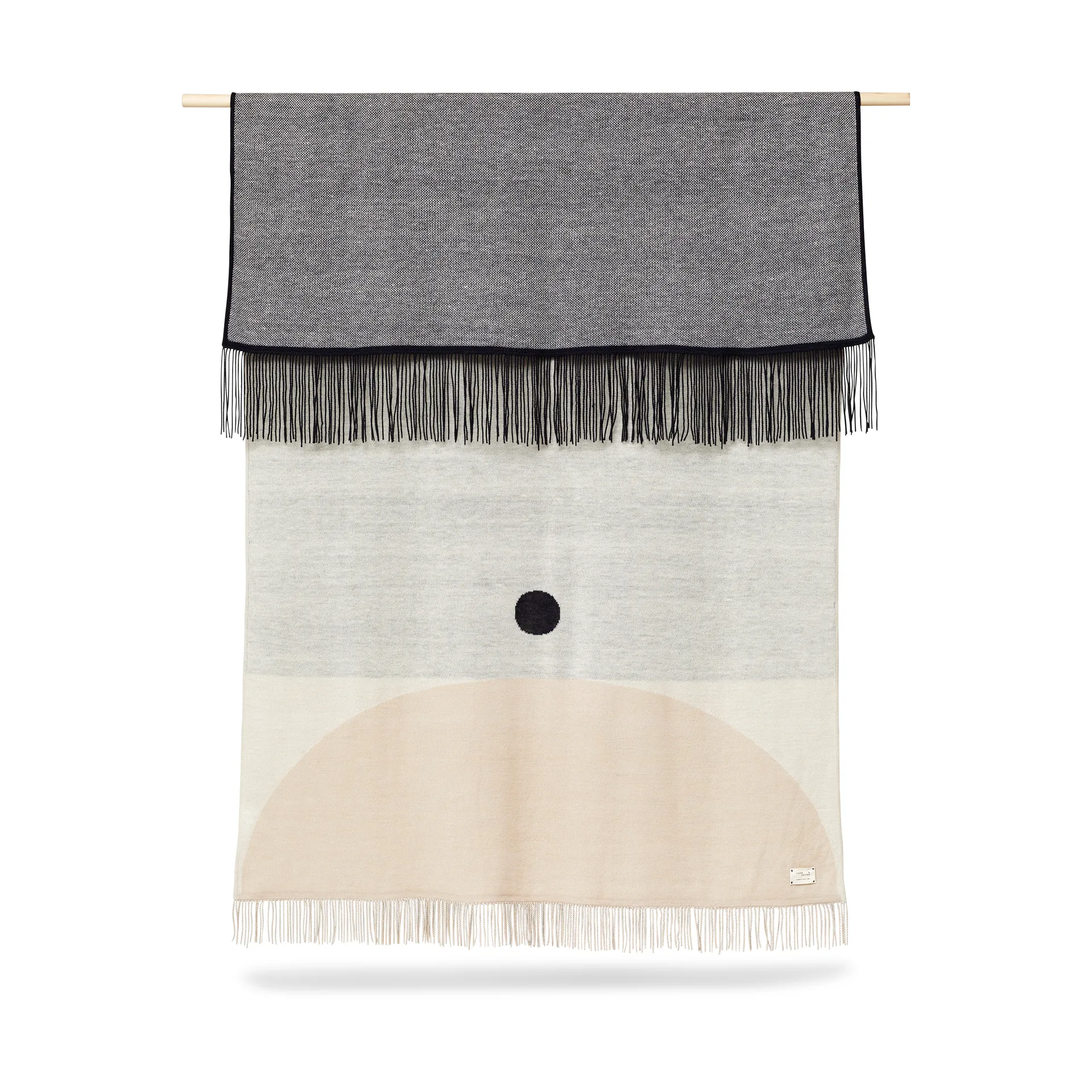 Aymara blanket 130x190 cm, Pattern cream Form & Refine