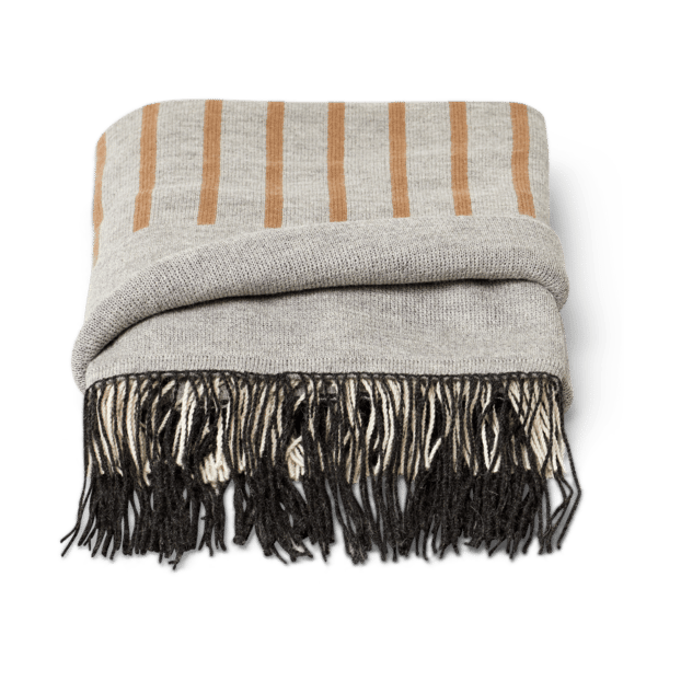 Aymara blanket 130x190 cm, Pattern grey Form & Refine