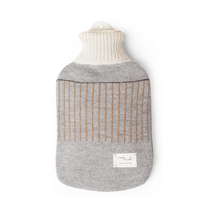 Aymara hot water bottle - Pattern grey - Form & Refine