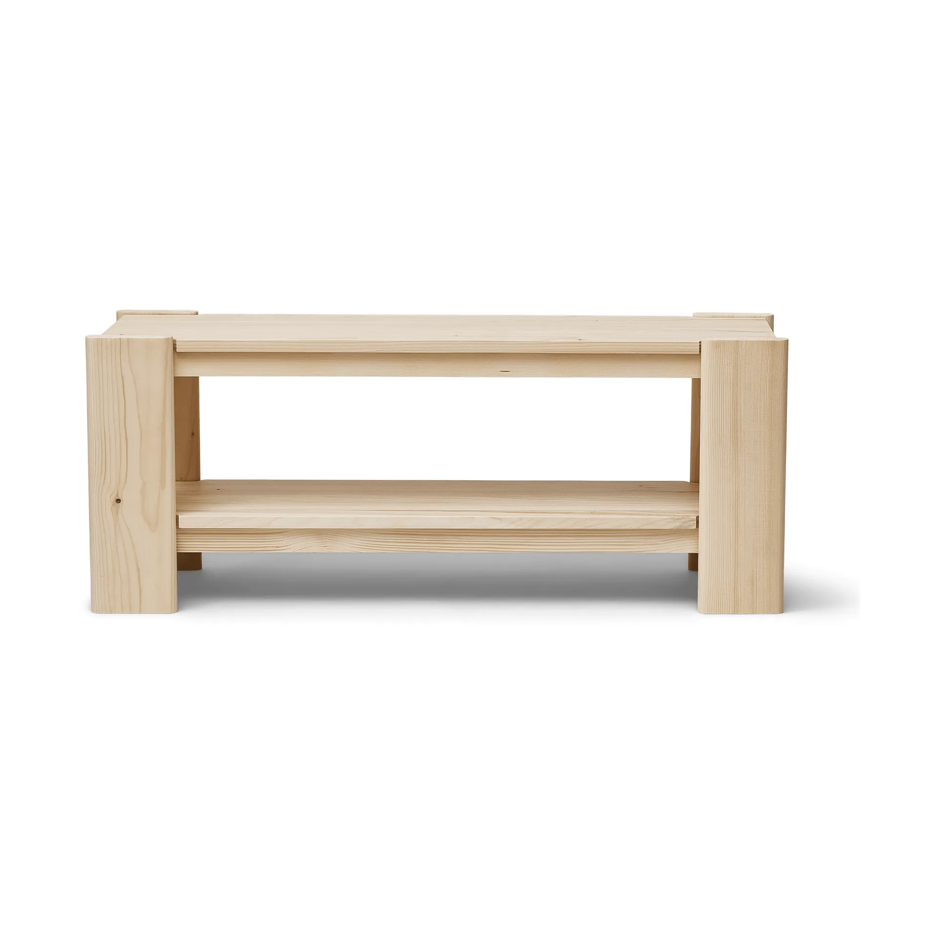 Beam bench 112 cm, Pinewood Form & Refine