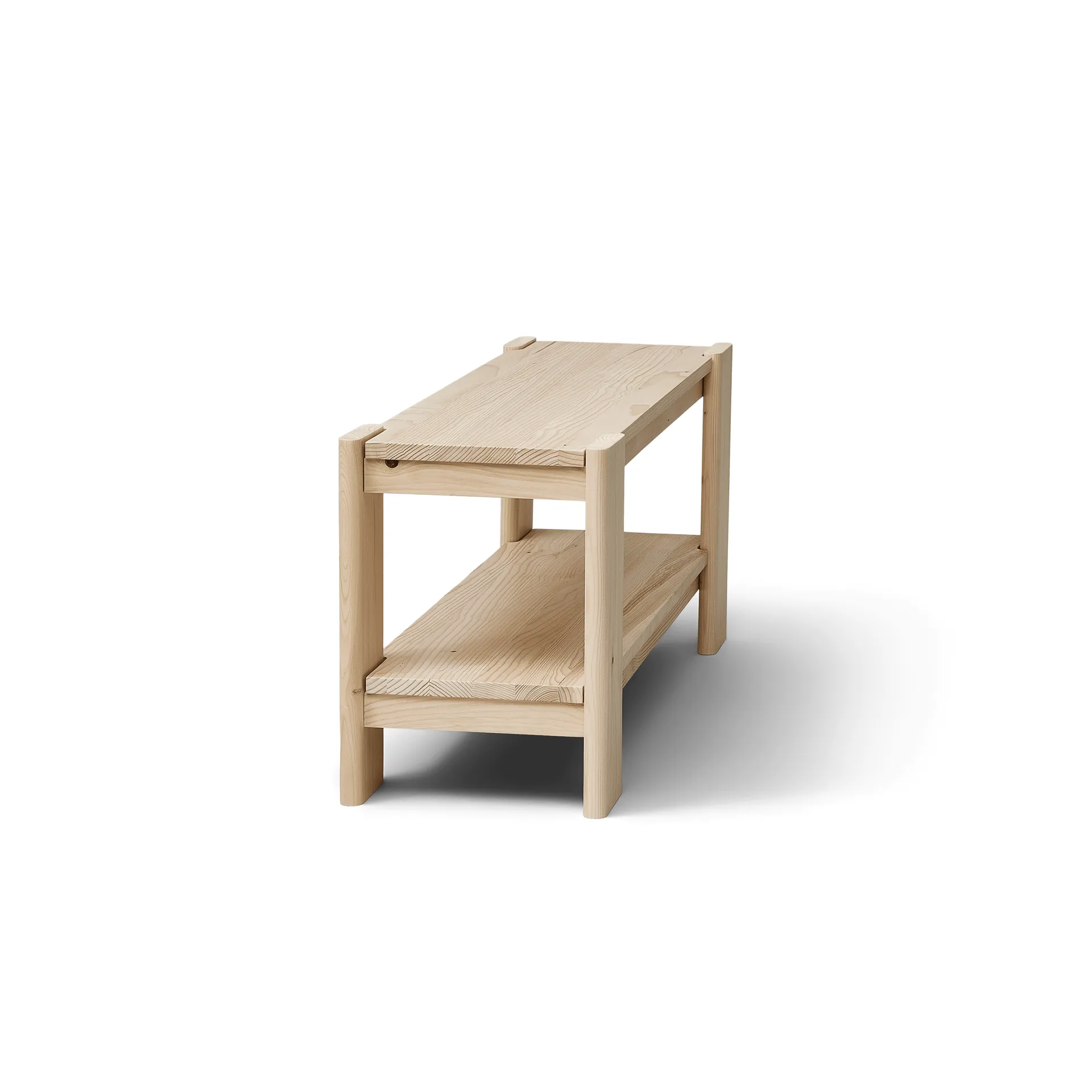 Beam bench 112 cm, Pinewood Form & Refine