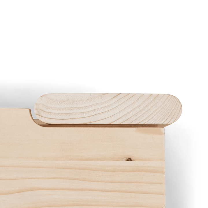 Beam bench 112 cm, Pinewood Form & Refine