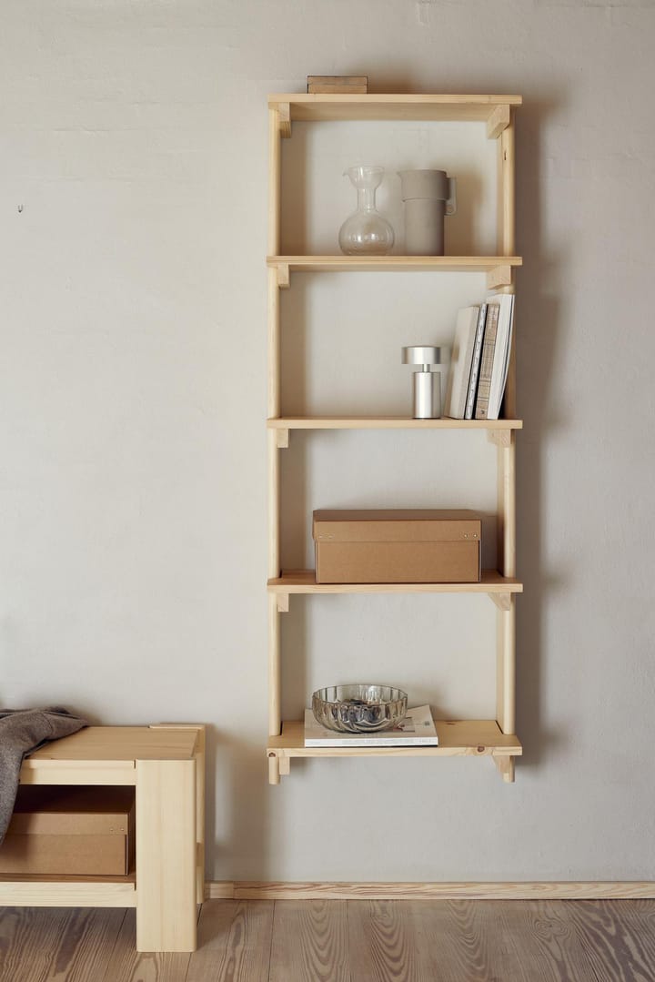 Beam bench 112 cm, Pinewood Form & Refine