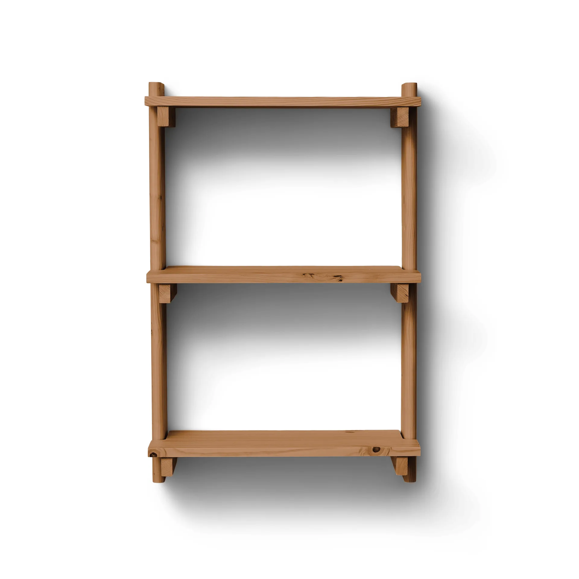 Beam Shelf wall shelf, Deep brown pine, 60x90.5x25 cm Form & Refine