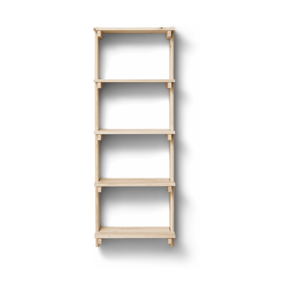 Form & Refine Beam wall shelf 5 shelves Pinewood | Scandinavian Design | Shelves & shelving systems | Beige
