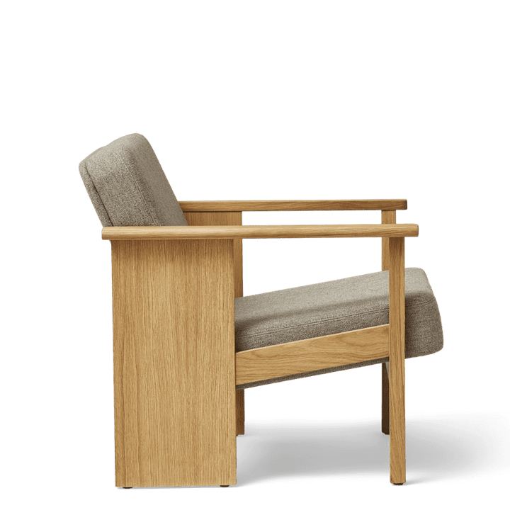 Block lounge chair, Oak-Hallingdal 65-0227 Form & Refine