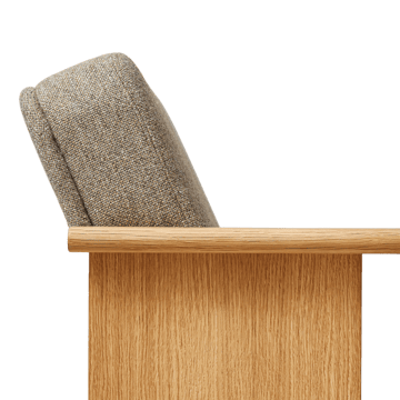 Block lounge chair - Oak-Hallingdal 65-0227 - Form & Refine