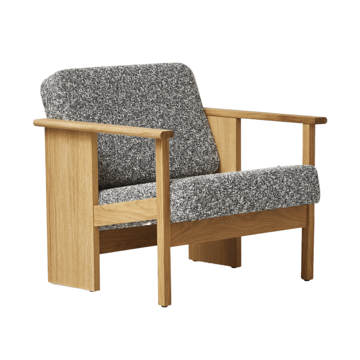 Block lounge chair - Oak-Zero 0004 - Form & Refine