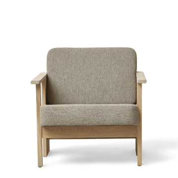 Block lounge chair - White oak-Hallingdal 65-0227 - Form & Refine