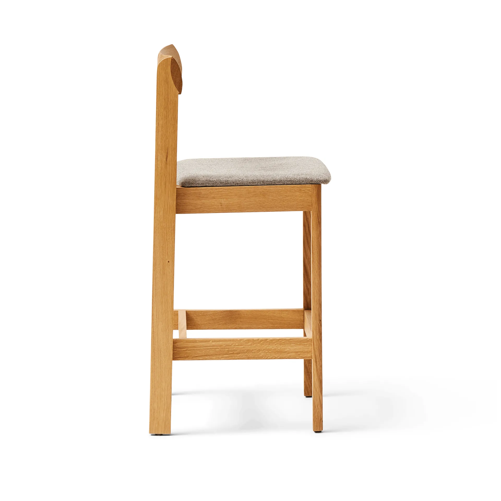 Blueprint bar stool, Oak-Hallingdal 65 0227, 65 cm Form & Refine