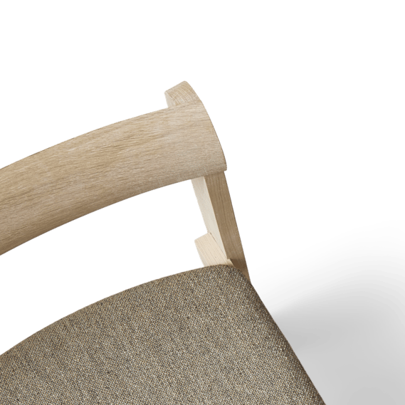 Blueprint chair, White oak-Hallingdal 65 0227 Form & Refine