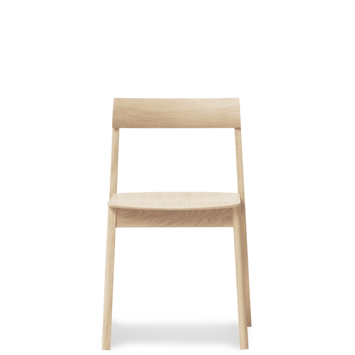 Blueprint chair, White oak Form & Refine