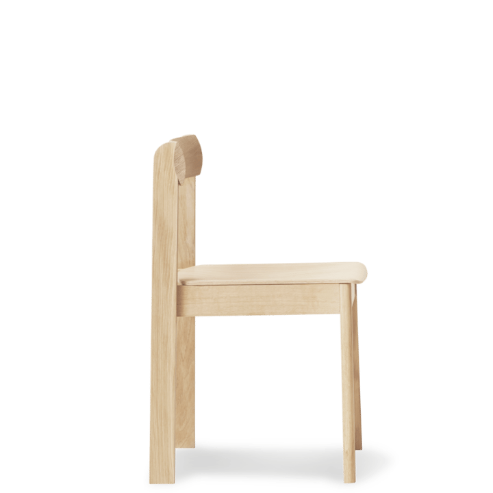 Blueprint chair, White oak Form & Refine