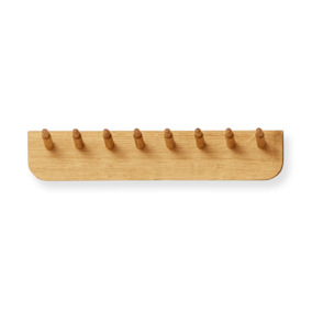 Echo coat rack 40 cm - Oak - Form & Refine