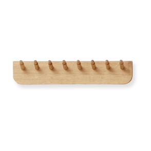 Echo coat rack 40 cm - White oak - Form & Refine