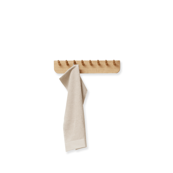Echo coat rack 40 cm, White oak Form & Refine