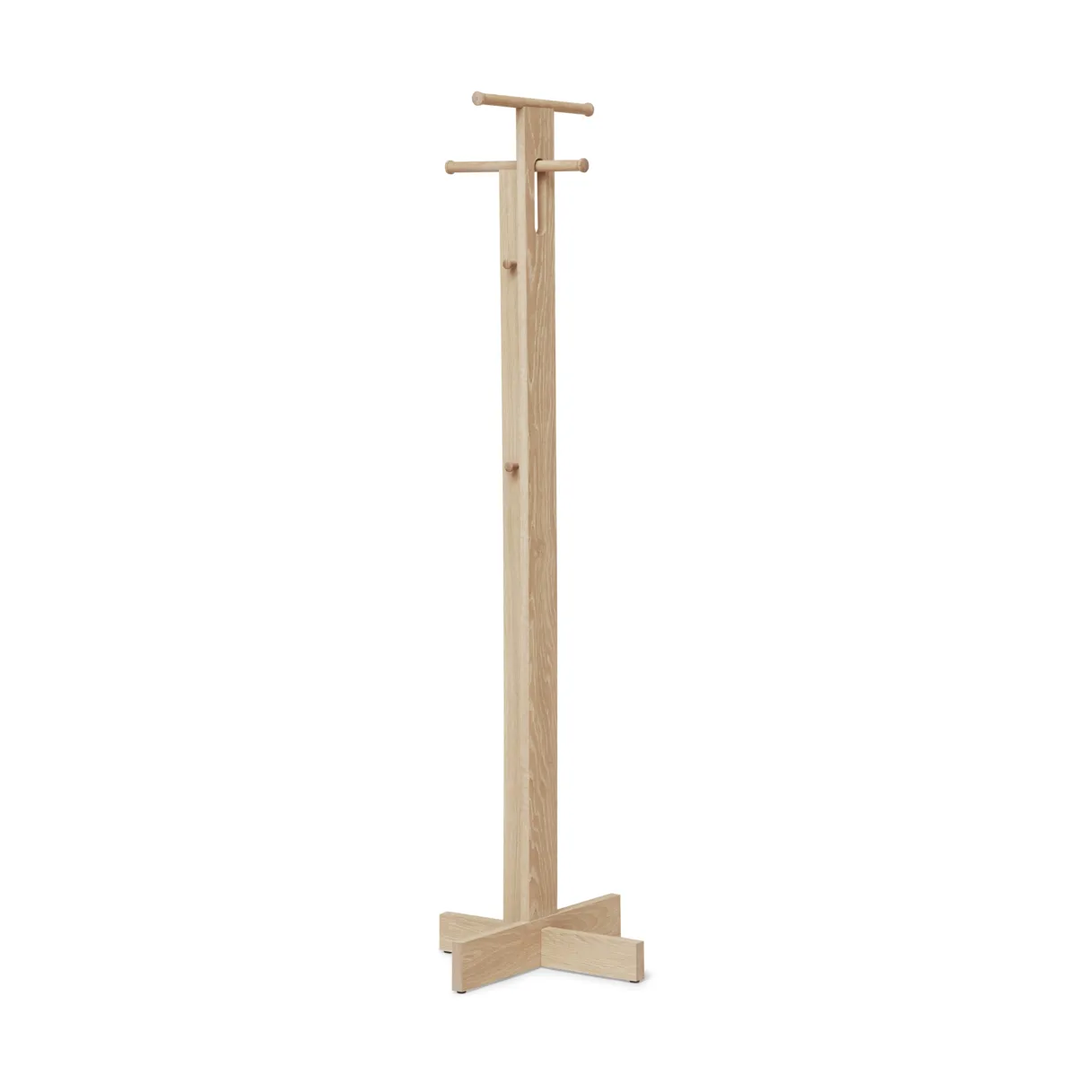 Form & Refine Foyer coat rack 173.3 cm White oak | Scandinavian Design | Clothes racks, coat stands & hangers | Beige